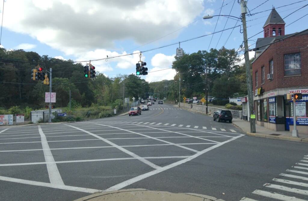 crosswalk on street in Seymour