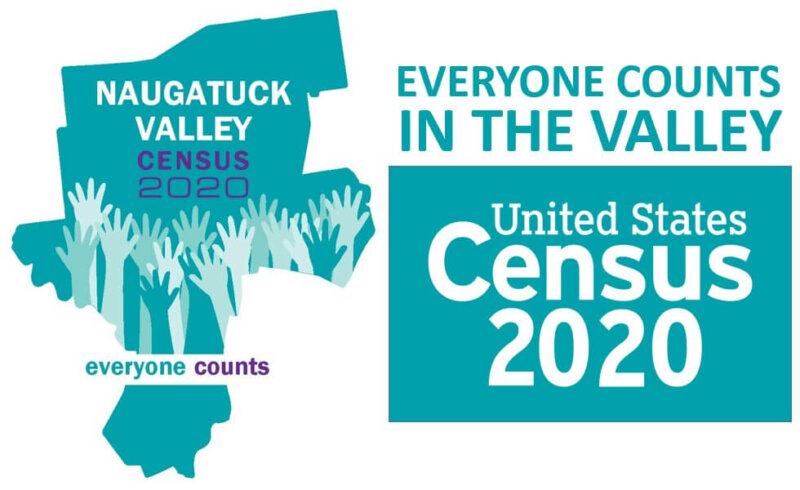 Naugatuck Valley 2020 Census logo